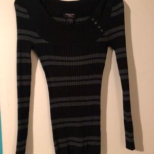 Slim fit striped sweater from Macy’s